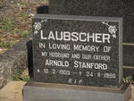 LAUBSCHER Arnold Stanford 1909-1986