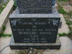 LEE Bernard David 1911-1966