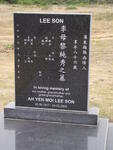 LEE SON Ah Yen Moi 1917-2003