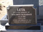 LETA Solomzi Ngxabazi 1946-2011