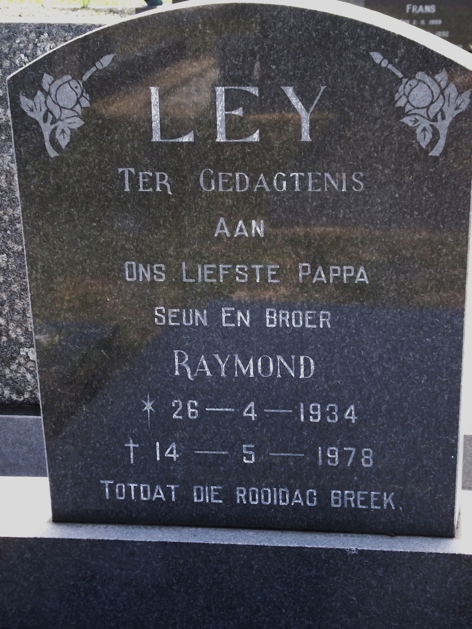 LEY Raymond 1934-1978