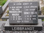LEIBBRANDT Sidney Rizzo 1905-1979 & Magdalena Maria 1910-2008