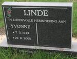 LINDE Yvonne 1943-2005