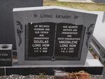 LONG HOW Douglas 1925-1986 & Magdalene 1926-2007
