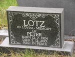 LOTZ Peter 1924-2001