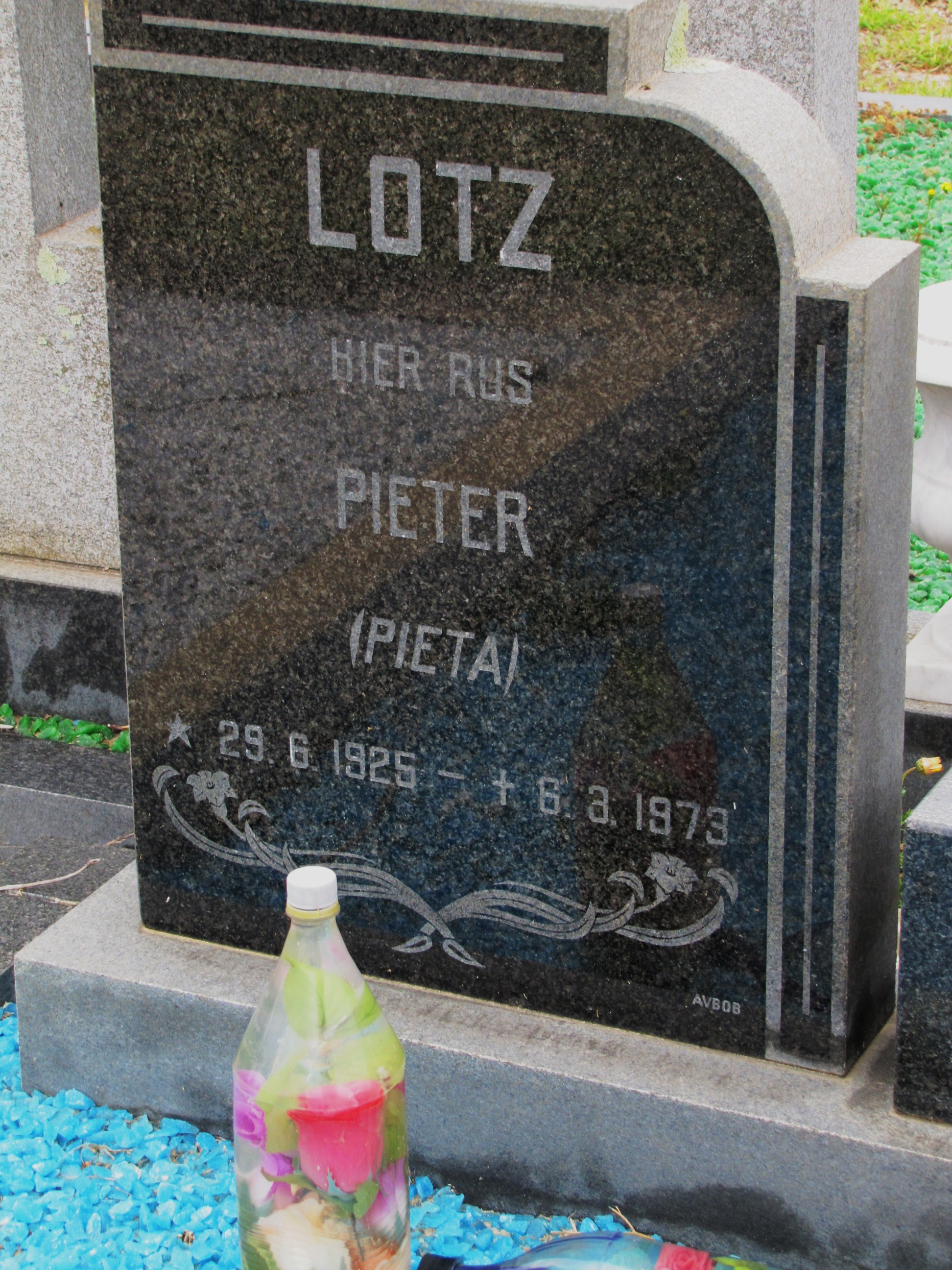 LOTZ Pieter 1925-1973