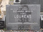 LOURENS Susanna Maria 1936-1983