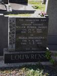 LOUWRENS Willem Hendrik Jacobus 1898-1965 & Maria Magdalena 1903-1991