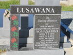 LUSAWANA Nomaxabiso 1975-2010