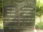 HEUNIS Casper Willem 1860-1941 & Susanna Petronella 1868-1944