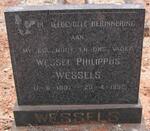 WESSELS Wessel Philippus 1897-1952