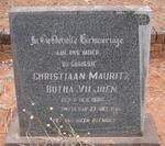VILJOEN Christiaan Mauritz Botha 1889-196?
