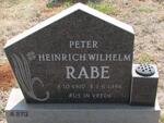 RABE Peter Heinrich Wilhelm 1910-1986