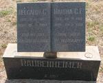 RAUBENHEIMER Helgardt G. 1910-1994 & Martha C.E. 1913-1986