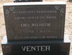 VENTER Emil Wilhelm 1931-1983