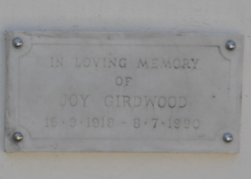 GIRDWOOD Joy 1918-1990