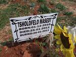 MASEDT Tsholofelo 2010-2011