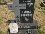 MASIKE Tumelo Gomolemo 2003-2003