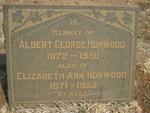 HORWOOD Albert George 1872-1950 & Elizabeth Ann 1871-1953