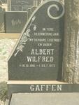 GAFFEN Albert Wilfred 1916-1973