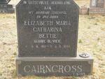 CAIRNCROSS Elizabeth Maria Catharina nee OLIVIER 1911-1994