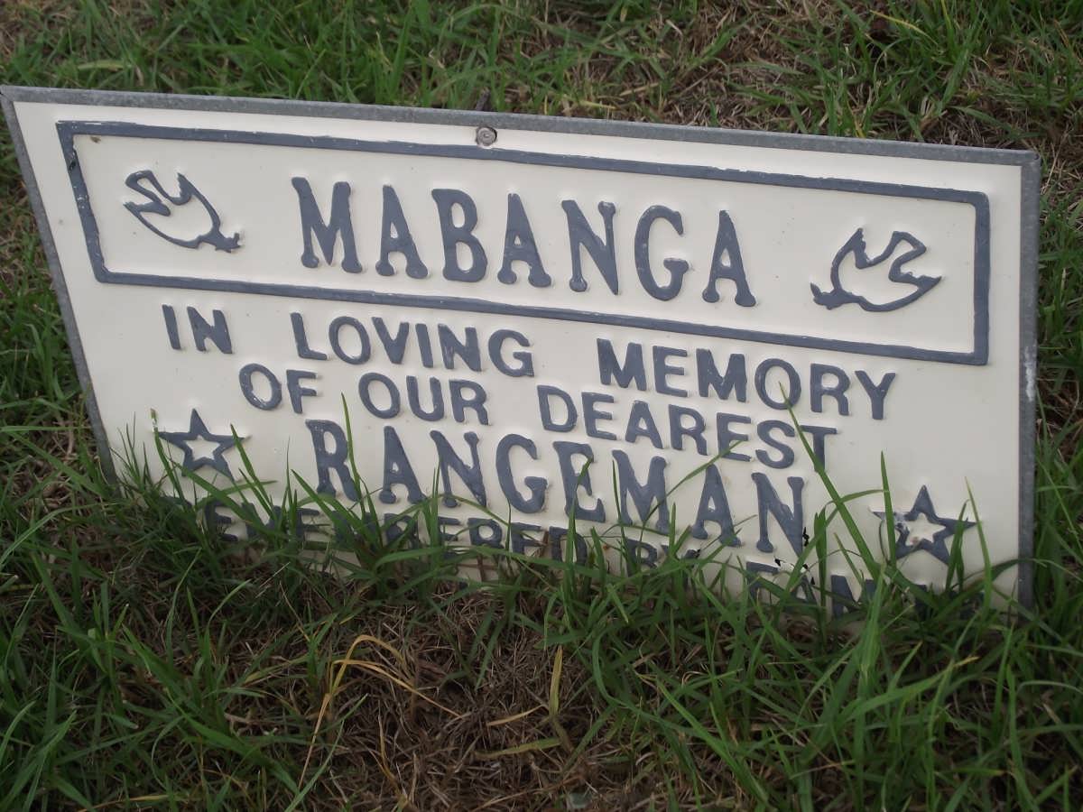MABANGA Rangeman 1937-2009