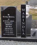 MABINDLA Duma Dennis 1945-2000