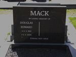 MACK Douglas Rdward 1922-2004