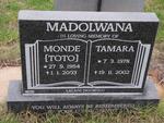 MADOLWANA Monde 1954-2003 :: MADOLWANA Tamara 1978-2002