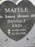 MAFELE Dansile John 1949-2008