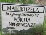 MAFUKUZELA Portia Nobengazi 1926-2007