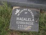 MAGALELA Vuyiswa Maggie 1934-2010