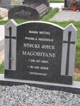 MAGOBIYANE Ntsuki Joyce 1941-2008