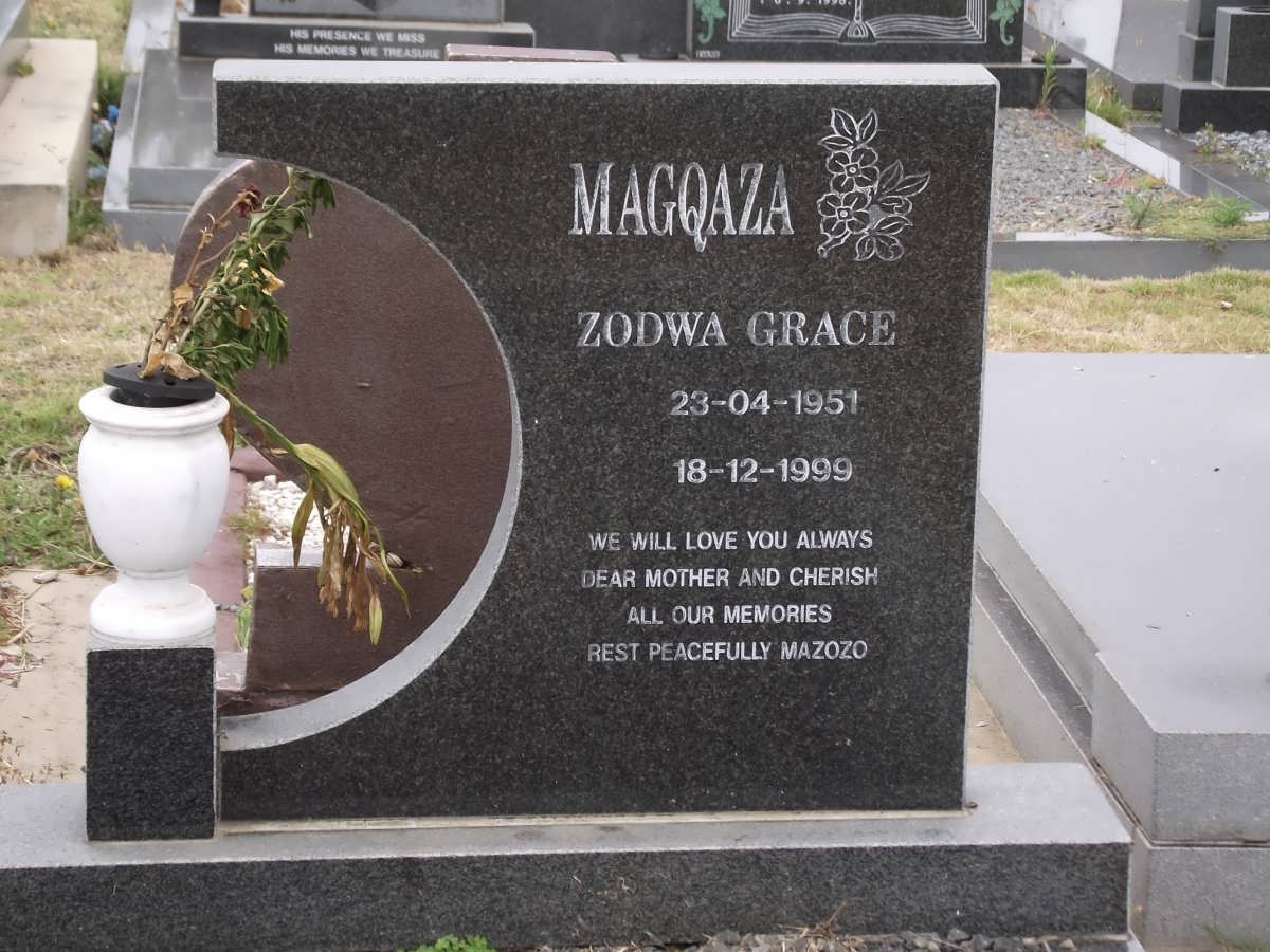 MAGQAZA Zodwa Grace 1951-1999