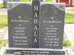 MAHALA Nomasomi 1985-2007 :: MAHALA Bulelwa 1978-2008