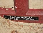 MAHOLWANA David 1979-2011