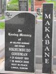 MAKABANE Sikhumbuzo Goodman 1951-2008
