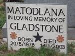MATODLANA Vuyani Gladstone 1978-2003
