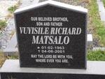 MATSALO Vuyisile Richard 1963-2001
