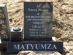 MATYUMZA Ndisi Grace 1936-2011