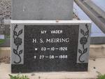 MEIRING H.S. 1926-1988