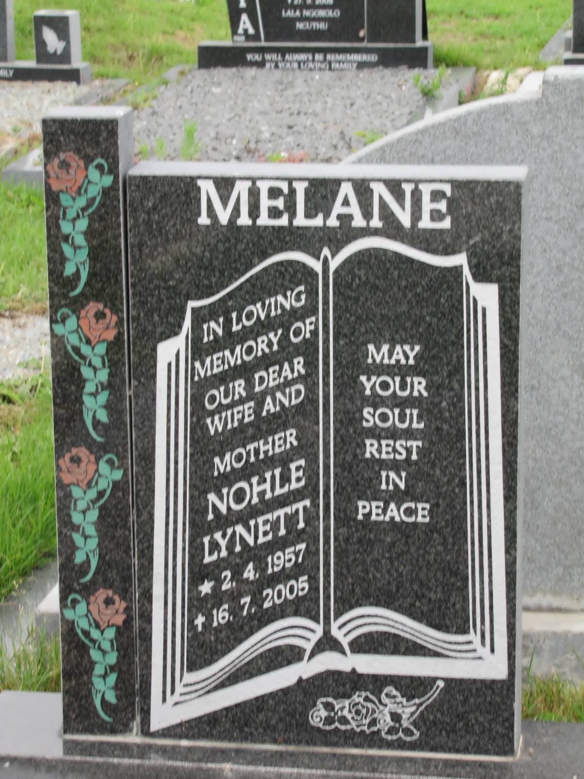 MELANE Nohle Lynett 1957-2005