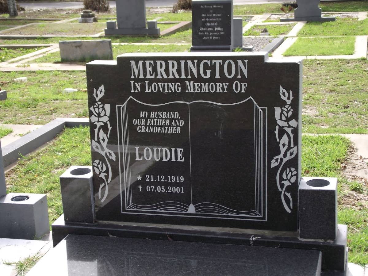 MERRINGTON Loudie 1919-2001