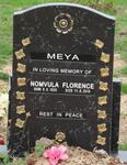 MEYA Nomvula Florence 1929-2010
