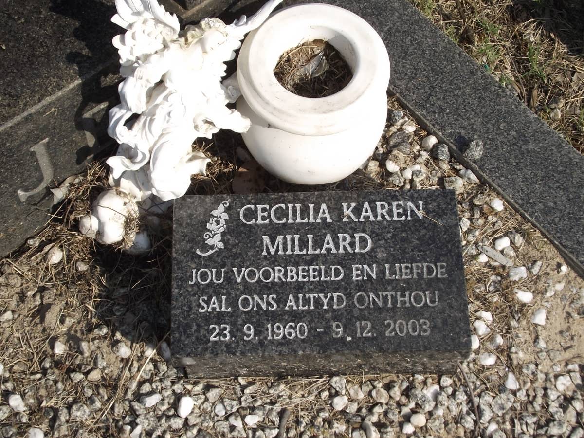 MILLARD Cecilia Karen 1960-2003