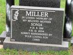 MILLER Sonia Doreen Audrey 1916-2004