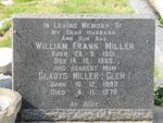 MILLER William Frank 1901-1966 & Gladys 1899-1970