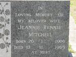 MITCHELL Jeannie Rennie 1906-1965