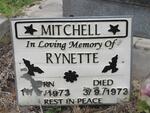 MITCHELL Rynette 1973-1973