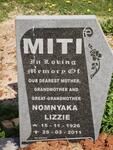 MITI Nomnyaka Lizzie 1926-2011